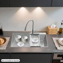 Eatssode Fregaderos de cocina - Plateado - Ver 1