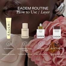 EADEM Gentle Exfoliating AHA &Amp; PHA Toner, Milky Rice Toner Exfoliant With Lactic, Azelaic, &Amp; Tranexamic Acid, Rice Water AHA Exfoliator &Amp; Pore Minimizer For Face And Body, 50 Oz, Cashmere Peel - Trắng - Xem 6