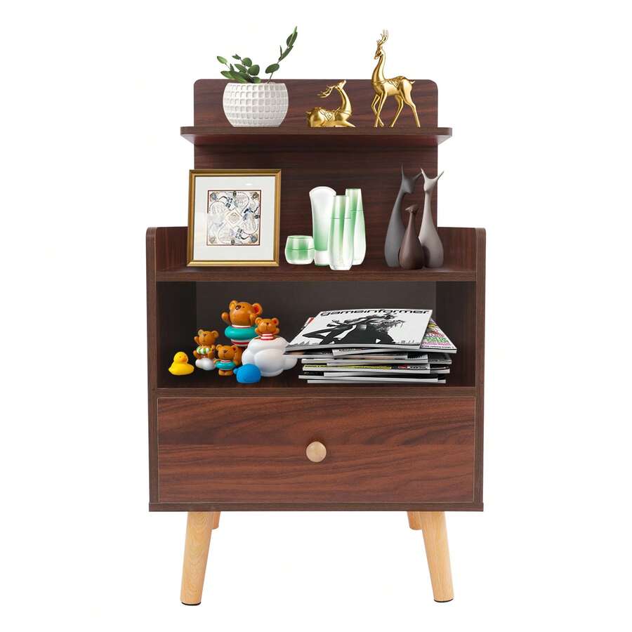 YUNRUX Nightstands - Multicolor - View 1