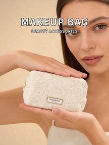 Yves Saint Laurent Women's Medium White Cosmetic Bag - Travel Organizer - White - View 5