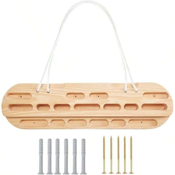 Climbing Hanging Boards - Climbing Pull-Up Hanging Training - Hanging Fingerboard Trainer - Hand And Finger Strengthener