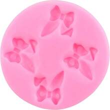 Easter Rabbit Silicone Mold Bow Bunny Ears Chocolate Fondant Molds Cake Decorating Cupcake Topper Chocolate Candy Gum Paste Polymer Clay - B型 - 查看 6