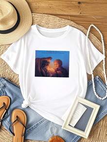 Women T-Shirts - White - View 1