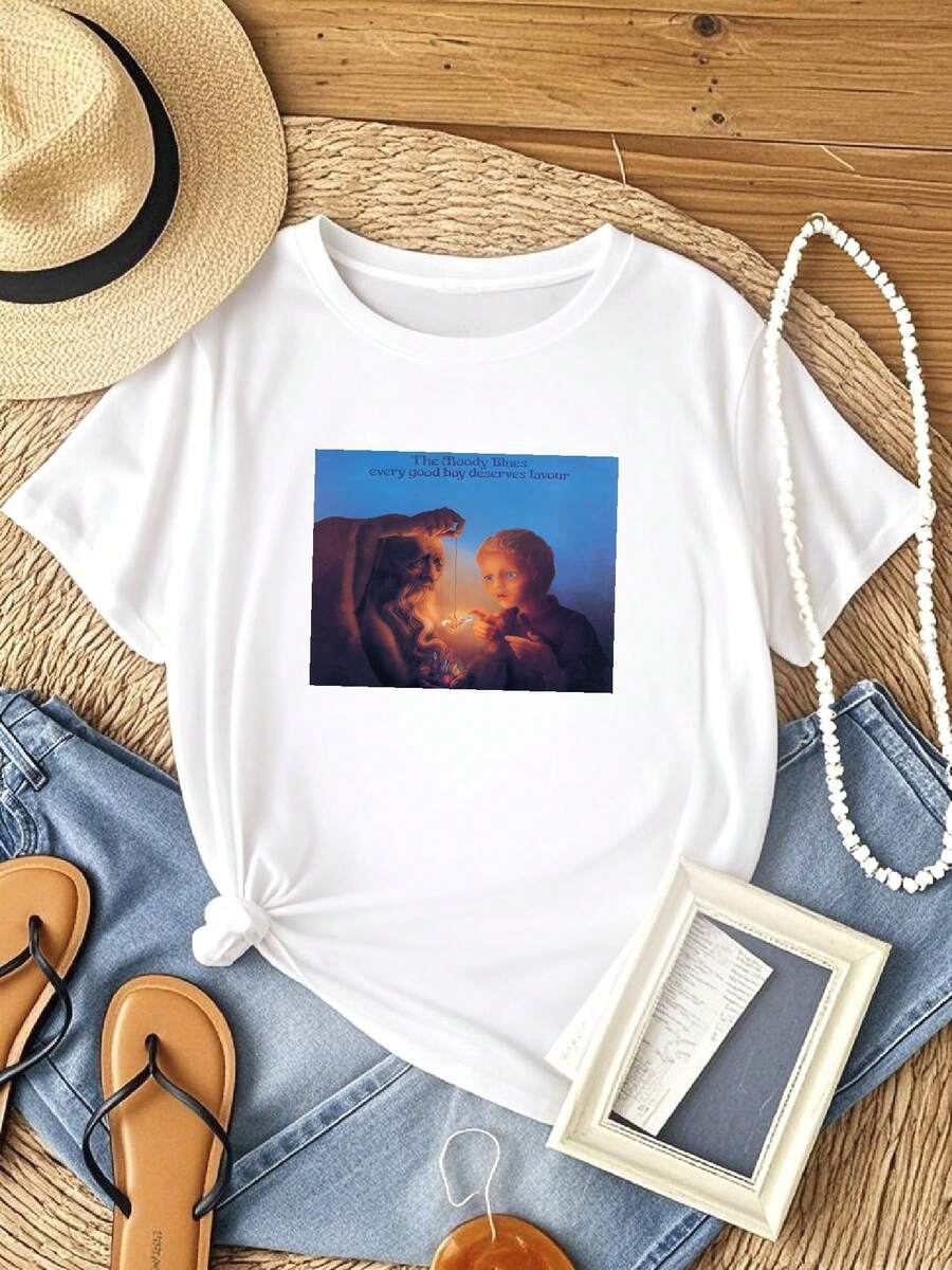 Women T-Shirts - White - View 1