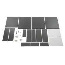 YUNRUX Nattduksbord - Grå - Visa 6