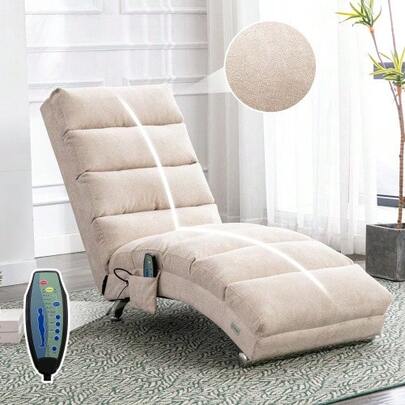 Fotel relaksacyjny, rozkładana sofa z pełnym podparciem dla ciała, funkcją delikatnych wibracji i kieszeniami bocznymi, nowoczesny mebel do salonu, odpowiedni do biur, salonów i sypialni.