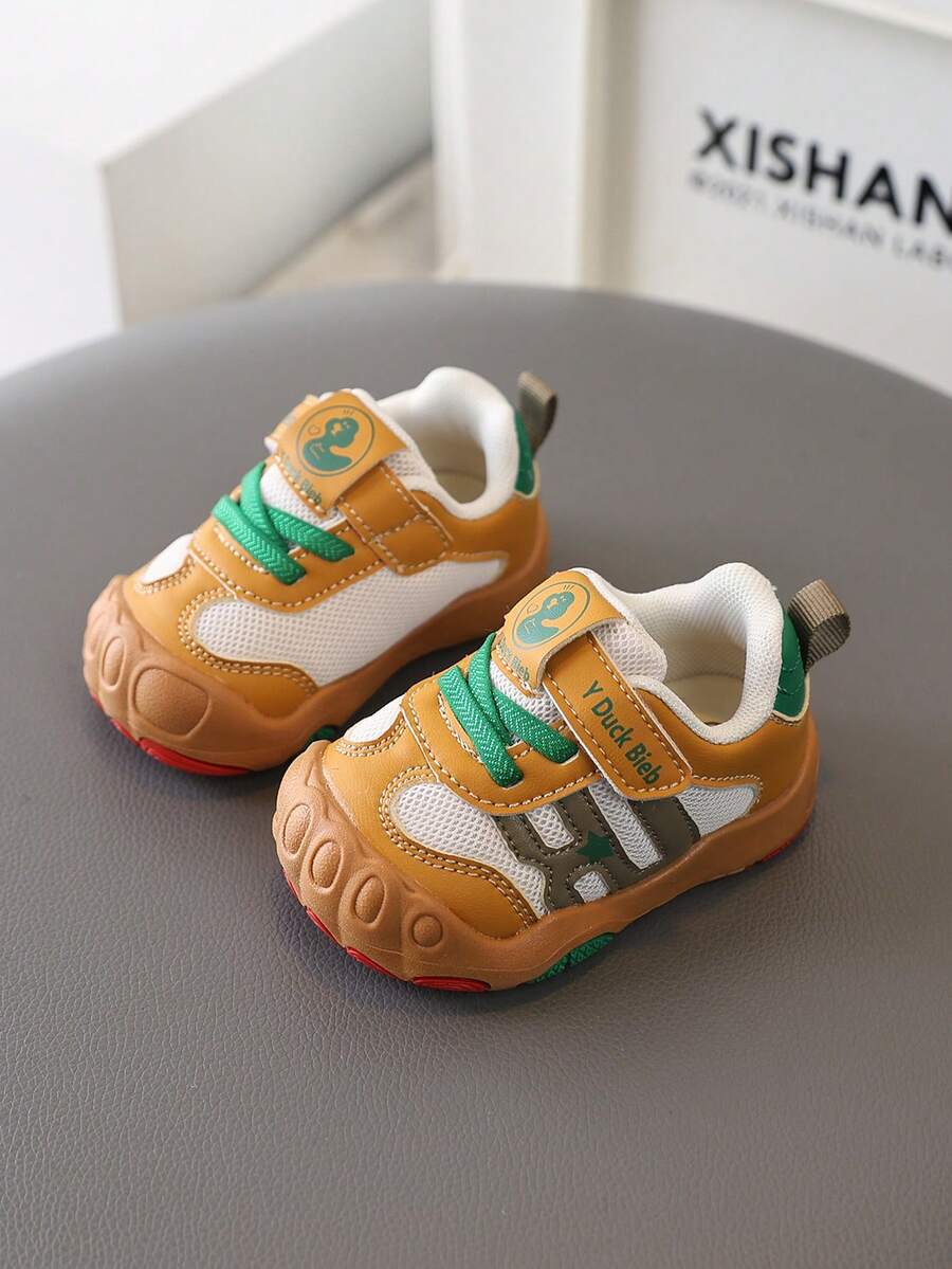 2026 Spring Children's Soft Bottom Anti-Slip Toddler Shoes, Breathable Walking Shoes For Boys And Girls - Burnt Orange - View 1