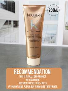 Kérastase GLOSS ABSOLU 瞬间亮泽护发素，250毫升/8.45液体盎司 - 100小时持久柔顺亮泽，先进的双重锁水保湿技术，165%深层保湿成分和161%抗毛躁亮泽成分，注入透明质酸和野玫瑰提取物，温和滋养并修复长而毛躁的头发，易于冲洗，不油腻配方。 - 卡詩釉光玫瑰精華露 - 查看 5