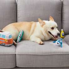 Outward Hound Hide A Surf Van Plush Dog Toy Puzzle - Màu H - Xem 5