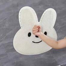 Multifunctional Silicone Bathroom Mat - Foot Scrubber Mat, Anti-Slip Massage Mat, Suitable For Shower, Anti-Slip Bathroom Mat, Shower Foot Scrubber Mat, Dead Skin Remover Mat, Rabbit Shaped Silicone Massage Foot Mat, RV Essential, Home Bathroom Essential, Rabbit Shaped Silicone Bathroom Mat - Multicolor - View 9
