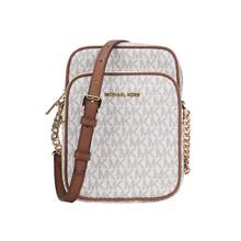 Michael Kors Jet Set Travel Printed Women's Single Shoulder Crossbody Bag 35F1GTVC2B VANILLA - 香草色印花35F1GTVC2B VANILLA - 查看 11