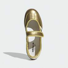 Adidas Samba Jane White Black Gum Women's JR1402 | Retro Heritage Style, Timeless Silhouette - 金色 - 查看 3