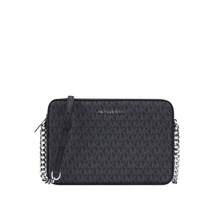 Michael Kors Jet Set Item Printed Lady Crossbody Small Square Bag 35F8STTC3B BLACK - 黑色印花35F8STTC3B BLACK - 查看 1