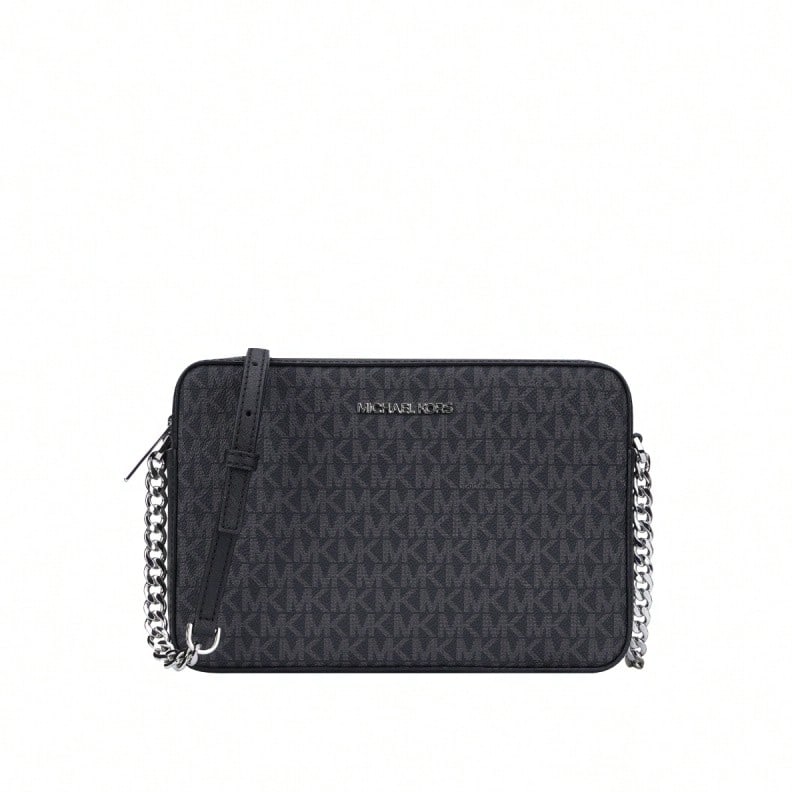 Michael Kors Jet Set Item Printed Lady Crossbody Small Square Bag 35F8STTC3B BLACK - 黑色印花35F8STTC3B BLACK - 查看 1