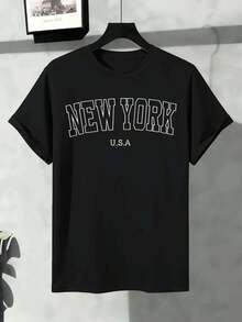 T-shirts pour hommes - Noir - Voir 2