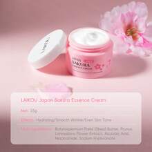 LAIKOU 1支莱口樱花精华面霜 25克，深层滋养修护保湿香氛护肤品，适合旅行、露营、徒步、登山等户外活动 - 25g - 查看 3