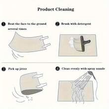 1件装，动物主题蓝色猎豹图案印花涤纶纤维汽车后备箱垫 - 防尘，汽车后备箱垫 - 後車廂墊 - 查看 6