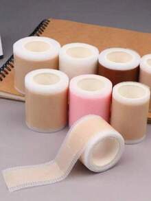 4片装硅胶疤痕遮盖胶带，适用于敏感肌肤。温和、可水洗、可重复使用、柔软、透气、防水，有效遮盖疤痕。 - 彩色 - 查看 11