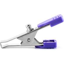 Veterinary Electrode Clip, 5 Pack Universal Accurate EKG/ECG Limb Clip Multi-Function Clamp Adapters for Electrode Resting Tabs, - 5 piezas - Ver 7