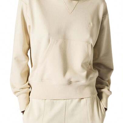  Sweatshirt Champion W Hoodie Raw -  Future Collection für Frauen. Nachhaltiges Design aus recycelten Materialien hergestellt. Kombination aus Eleganz und Komfort für einen nachhaltigen Lebensstil. Ideal für moderne Herausforderungen.