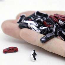 1:250 1:300 Scale Miniature Model Cars, ABS Plastic Coated Model Cars, Small Assembly Cars And Landscape Vehicles, Diorama Kits - Multicolor - View 1