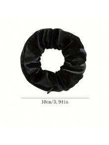 带口袋的隐藏式拉链发圈，女士/女孩礼物发带，发饰，马尾辫，发圈，发绳，发绳，发圈，发饰 - 彩色 - 查看 8