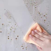 Película de protección de pared de pintura de látex electrostática, pegatina de pared transparente a prueba de aceite, pared blanca, antisuciedad,45/60cm - 45 cm x 2m - Ver 6