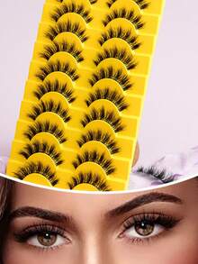 10对自然逼真假睫毛，欧美畅销日常佩戴款 - 查看 1