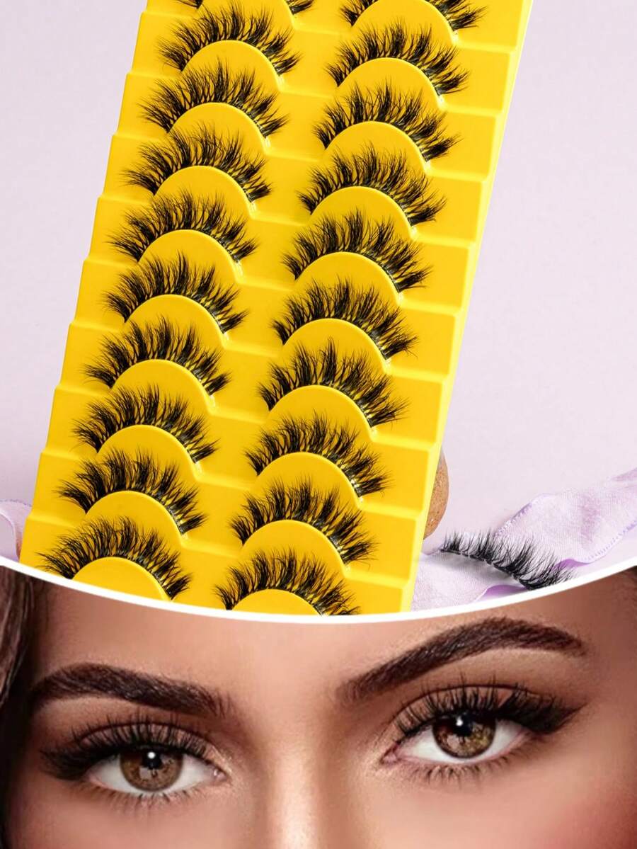 10对自然逼真假睫毛，欧美畅销日常佩戴款 - 查看 1