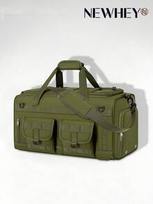 NEWHEY 45L Men's Backpack, Multi-Function Gym Bag With Shoe Compartment, Sports Travel Duffel Bag, Shoulder Bag, Weekend Overnight Carry-On Luggage - Multicolor - View 11