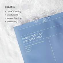 4Pcs Hydro Cera-Nol Real Deep Mask, Hydrating Overnight Hydrogel Mask, Moisturizing, Redness Reducing, Quick Soothing, Korean Skin Care, Perfect Daily Skincare, Ideal Gift For Women - Cera-nol(4Pcs) - 查看 5