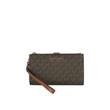 Michael Kors Jet Set Travel Printed Ladies' Wrist Bag Wallet 35F8GTVW0B BROWN - 棕色35F8GTVW0B BROWN - 查看 10
