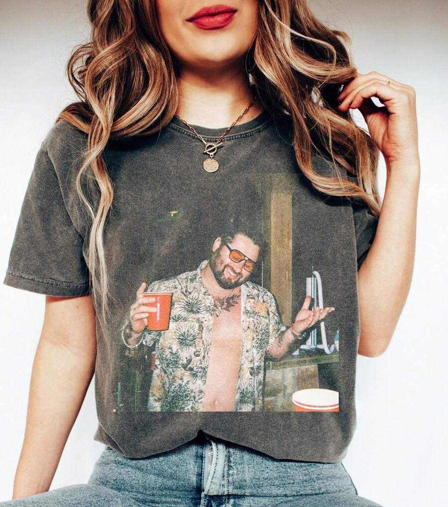 ComfortColor Koe Wetzel Shirt Wetzel Country Music Shirt Wetzel Tour 2024 Shirt Wetzel Concert Tour Bootleg 90s Gift Unisex - 黑色 - 查看 1