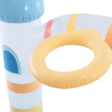 Intex 充氣兒童遊樂中心，附滑梯、獨角獸城堡（附噴水器）、彩色球、遊戲圈和泳池，尺寸 196x178x127 公分 ✅ 24/48 小時送達西班牙大陸 - 彩色 - 查看 6