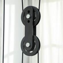 3 In 1 Smith Machine, Multi-Functional Power Cage With Dual Cable Pulley System, Chest Press Station, 17-Level Squat Rack And Barbell Bar, Home Gym System - Black - View 10