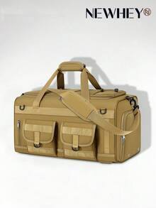 NEWHEY 45L Men's Backpack, Multi-Function Gym Bag With Shoe Compartment, Sports Travel Duffel Bag, Shoulder Bag, Weekend Overnight Carry-On Luggage - Multicolor - View 10