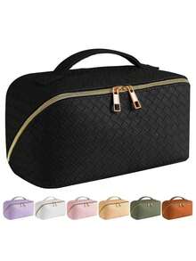 1pc High-Quality Large Capacity Convenient Pillow Makeup Bag, Travel Toiletry Organizer - Multicolor - View 10