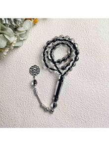 New Muslim Prayer Beads 45pcs 10mm Resin Handheld Arabic Rosary Tasbih Middle East Prayer Beads - Multicolor - View 9