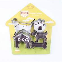 6-Piece Ocean Set, 5-Piece Animal Set, Cookie Cutter Set, Cookie Cutter, Fondant Tools, Baking Tools - Silver - View 8