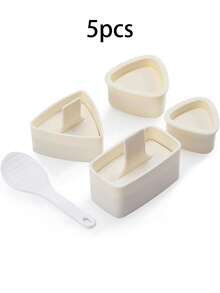 1pc/2pcs/4pcs/5pcs Musubi Mold,Rice Spoon,Musubi Maker Press Large Triangle Rice Mold,Musubi Maker Press,Musubi Maker Press Mold, Onigiri Mold Sushi Rice Maker, Musubi Luncheon Meat Rice Rice Ball Mold - View 16