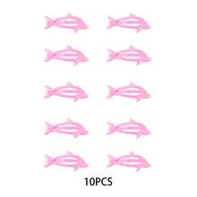 可爱粉色海豚发夹，女士刘海配饰，简约发卡，清新可爱，发爪，发夹，发卡 - 粉色 - 查看 6