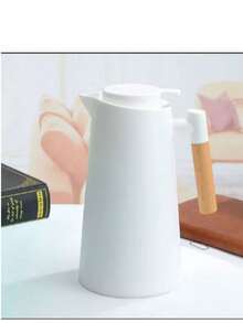 酒店咖啡壶，真空玻璃内胆，热水壶，礼品印花大容量北欧家用保温水壶 - 彩色 - 查看 4