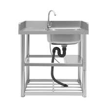 YUNRUX Kitchen Sinks - Silver - View 7