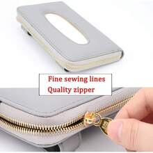 Fredyusu Soporte para pañuelos de Coche, Soporte para Caja de pañuelos, Funda de Piel de Primera Calidad con Cierre para Parasol - A - Ver 8