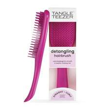 Cepillo desenredante Ultimate – Para cabello húmedo y – Cepillo desenredante para todo tipo de cabello – Cerdas de dos niveles que reducen la rotura del cabello y eliminan los nudos – Negro - Rosa frambuesa - Ver 13