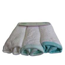 Kit de Paninhos de Boca Power Sec - Laço Bebê (3 unidades) - várias cores - Verde Menta - Visão 3