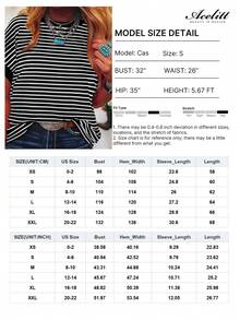 Acelitt Striped Contrast Color Short Sleeve Knit Casual Crew Neck T-Shirt, Summer Black - Black - View 3