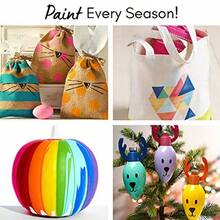 Acrylic Paint In Assorted Colors 8 Ounce 20403 White - White - View 5