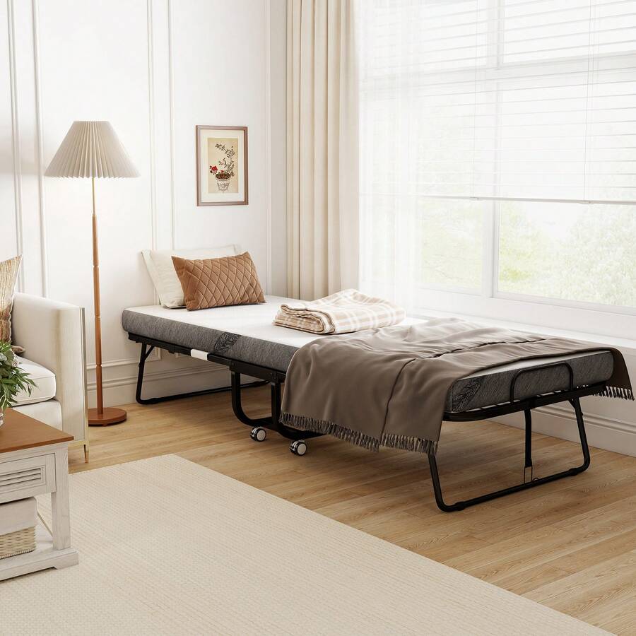 HOMCOM Beds - White - View 1