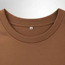 Women's T-Shirt Blouse For The Brazil Cup With Stars And Flag Design, Stylish, 2026, 100% - 鏽棕色 - 查看 6